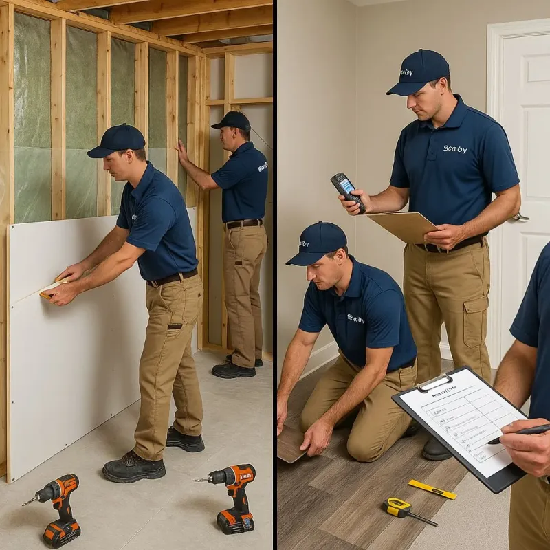 Repairs and Reconstruction process in Lyons, KS
